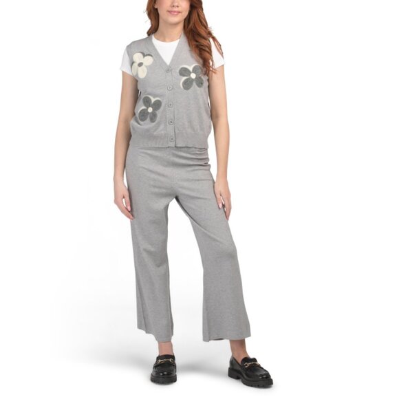 SIONI Chrome 2pc Vest And Pants Set